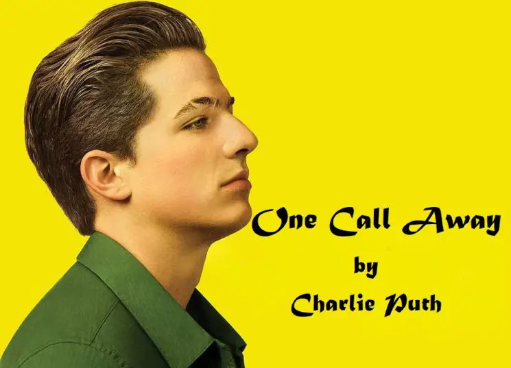 One Call Away by Charlie Puth Kalimba Tabs