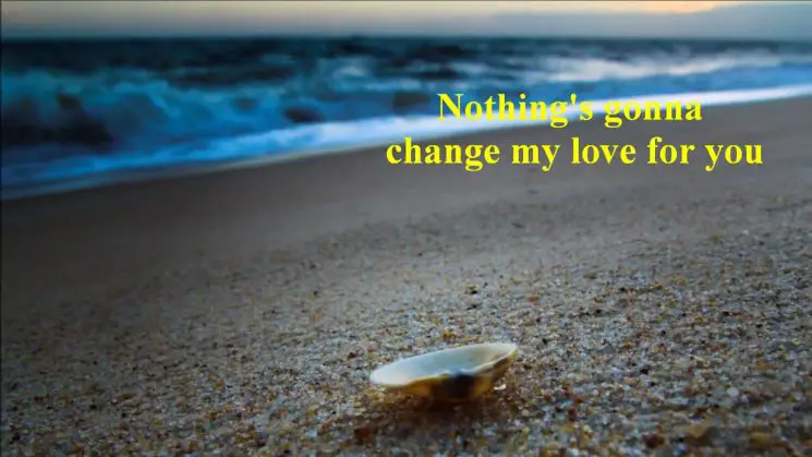 Nothing’s Gonna Change My Love For You By Westlife Kalimba Tabs