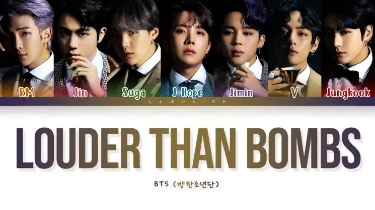 Louder Than Bombs By BTS Kalimba Tabs
