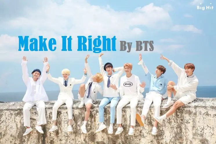 Make It Right By BTS Kalimba Tabs