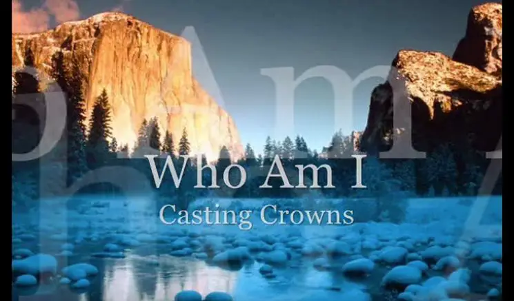 Who Am I By Casting Crowns Kalimba Tabs