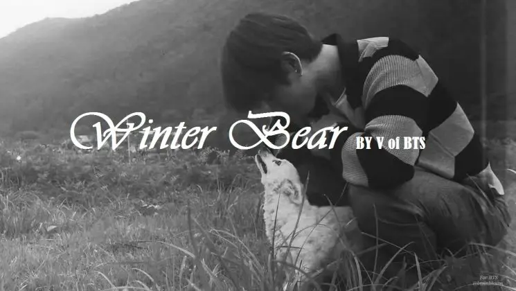 Winter Bear By V of BTS Kalimba Tabs