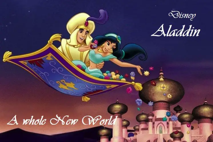 A whole New World – Disney’s Aladdin Kalimba Tabs