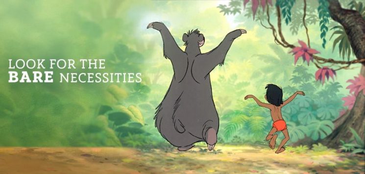 The Bare Necessities (Jungle Book OST) Disney Kalimba Tabs