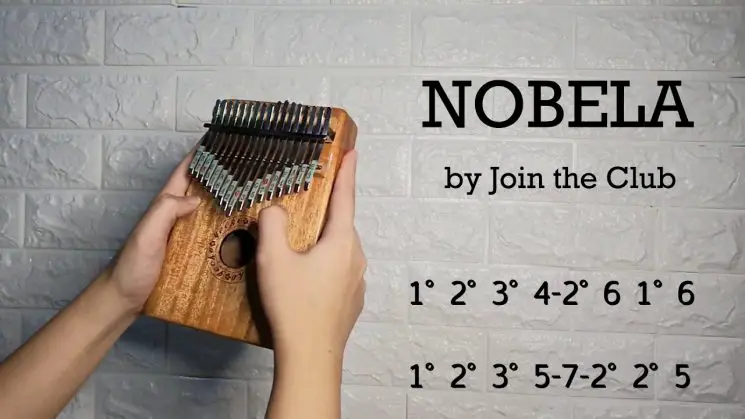 Nobela By Join the Club Kalimba Tabs