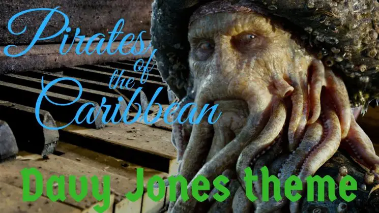 Davy Jones Theme – Pirates of the Caribbean Kalimba Tabs