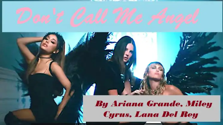 Don't Call Me Angel By Ariana Grande, Miley Cyrus, Lana Del Rey Kalimba Tabs