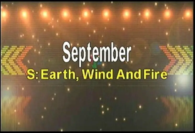 September By Earth, Wind & Fire Kalimba Tabs