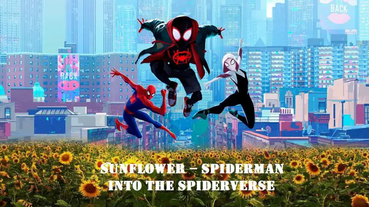 Sunflower – Spiderman Into The Spiderverse Kalimba Tabs