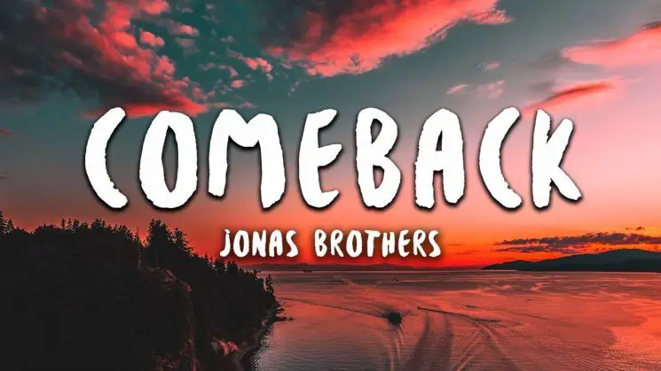 Comeback By Jonas Brothers Kalimba Tabs