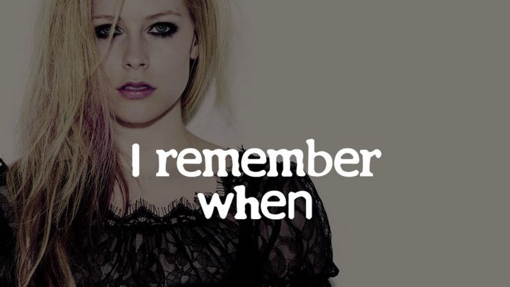 Remember When By Avril Lavigne Kalimba Tabs