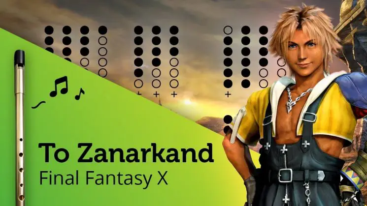To Zanarkand By Final Fantasy X Kalimba Tabs