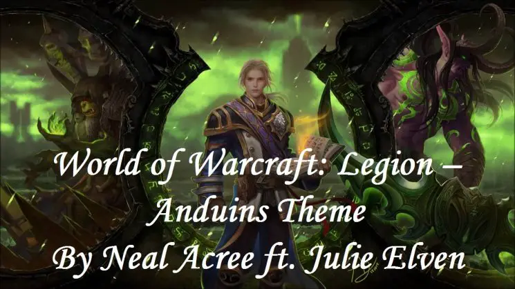 World of Warcraft: Legion – Anduins Theme By Neal Acree ft. Julie Elven Kalimba Tabs