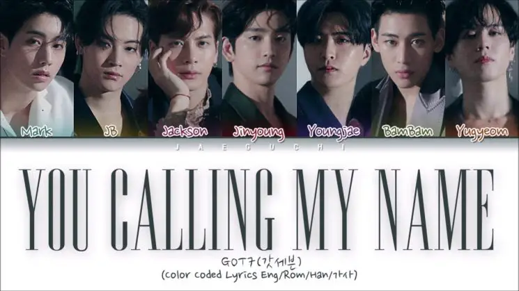 You Calling My Name By GOT7 Kalimba Tabs