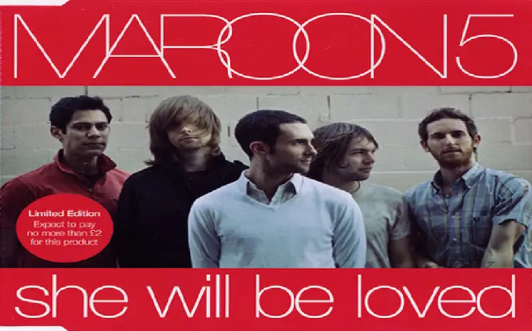 She Will Be Loved By Maroon 5 Kalimba Tabs