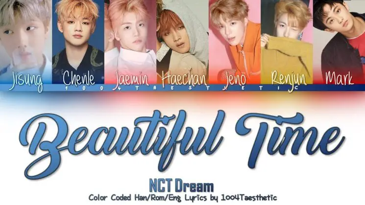 Beautiful Time By NCT Dream Kalimba Tabs