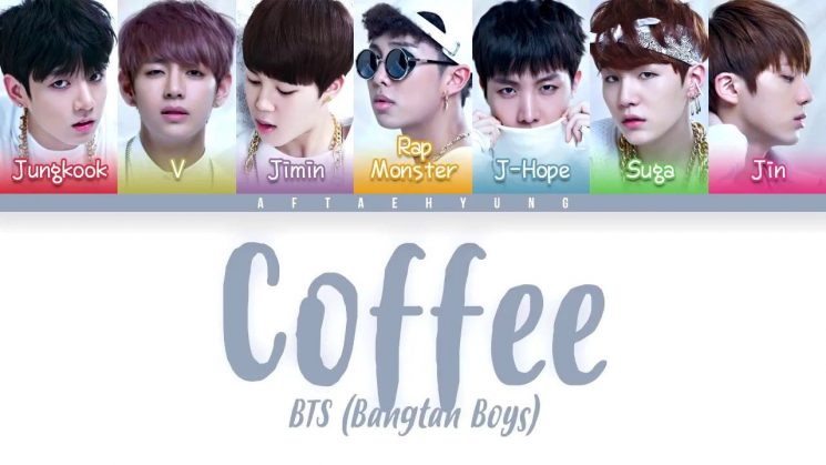 Coffee By BTS Kalimba Tabs