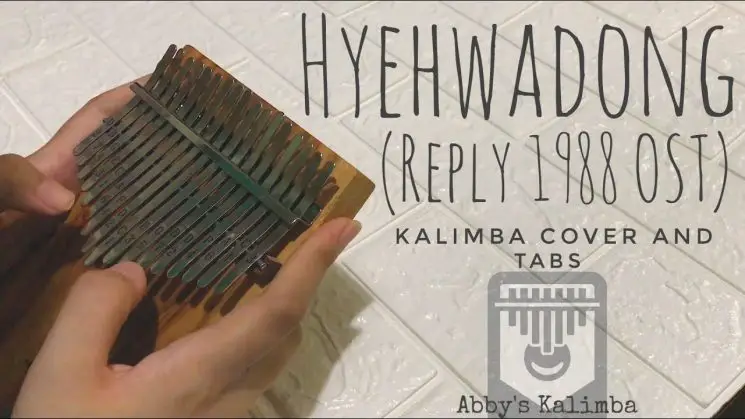 Hyehwadong By Park Bo Ram (Reply 1988 OST) Kalimba Tabs