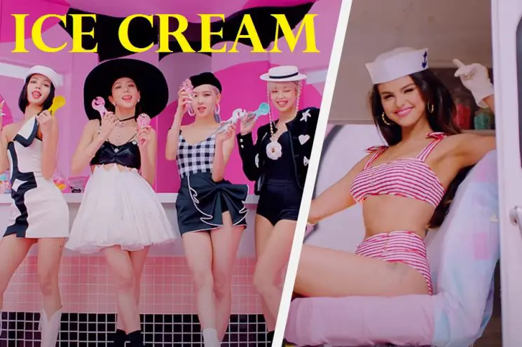 Ice Cream By Blackpink With Selena Gomez Kalimba Tabs