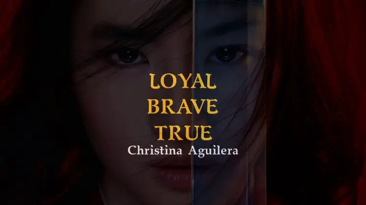 Loyal Brave True By Christina Aguilera (Mulan Ost 2020) Kalimba Tabs