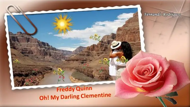 Oh My Darling Clementine By Freddy Quinn Kalimba Tabs
