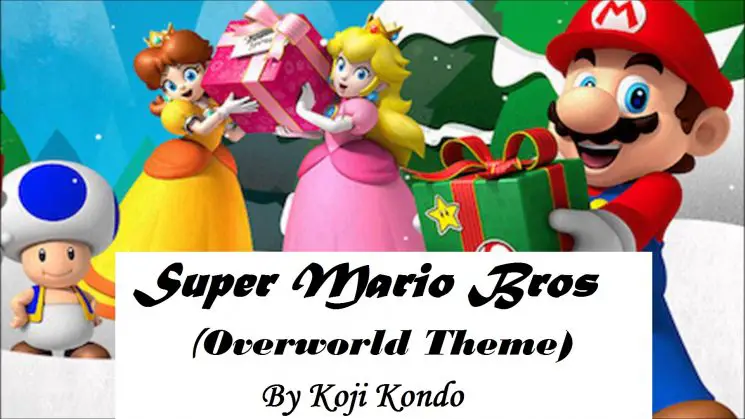 Super Mario Bros (Overworld Theme) By Koji Kondo Kalimba Tabs