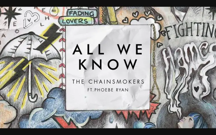All We Know By The Chainsmokers Ft.Phoebe Kalimba Tabs