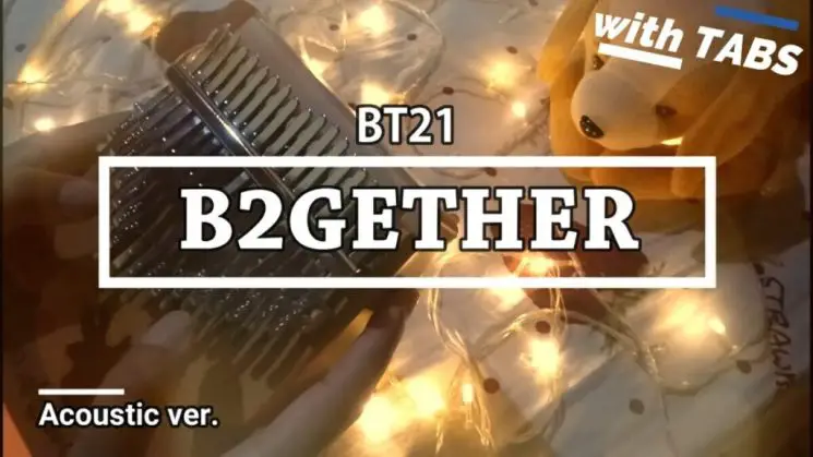 B2gether By BT21 Kalimba Tabs