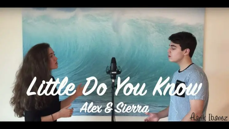 Little Do You Know By Alex & Sierra Kalimba Tabs