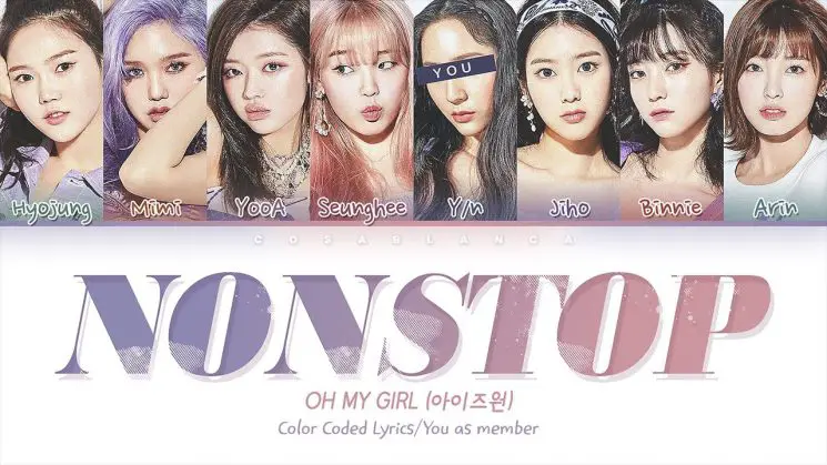 Nonstop By Oh My Girl Kalimba Tabs
