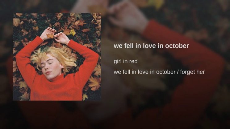 We Fell In Love In October By Girl In Red Kalimba Tabs