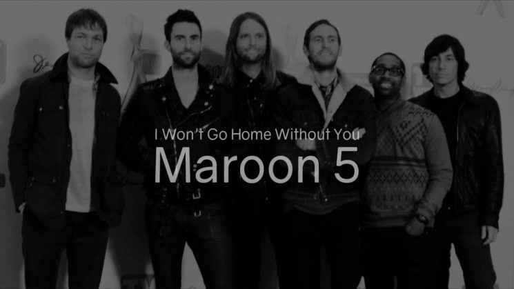 Won’t Go Home Without You By Maroon 5 Kalimba Tabs