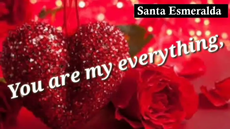 You’re My Everything By Santa Esmeralda Kalimba Tabs