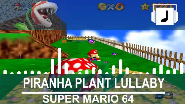 Piranha Plant’s Lullaby (Super Mario 64) Kalimba Tabs