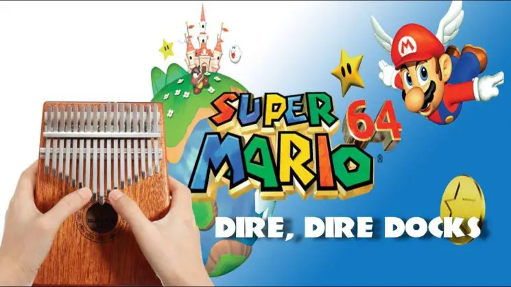 Dire, Dire Docks (Super Mario 64) By Koji Kondo Kalimba Tabs