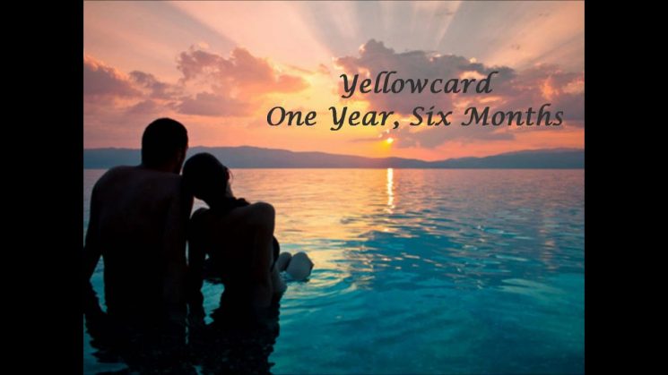 One Year Six Months By Yellowcard Kalimba Tabs