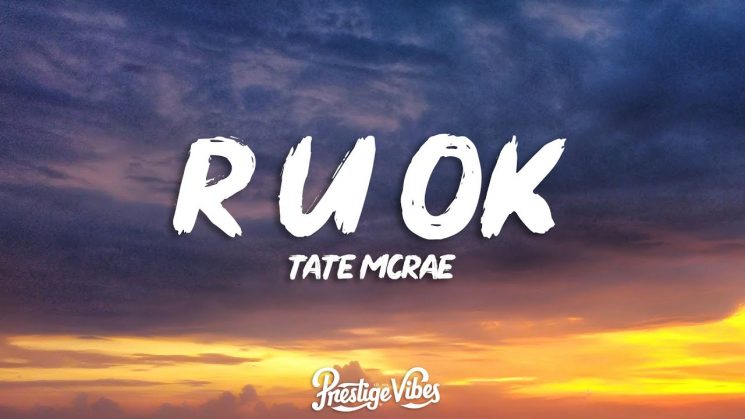 R U OK? By Tate McRae Kalimba Tabs