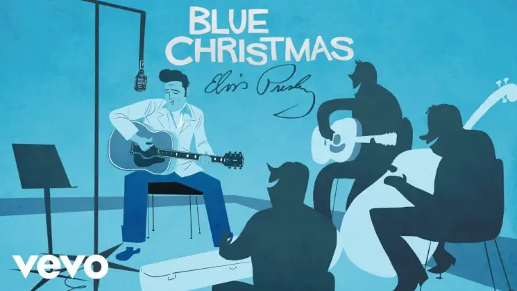 Blue Christmas By Elvis Presley Kalimba Tabs