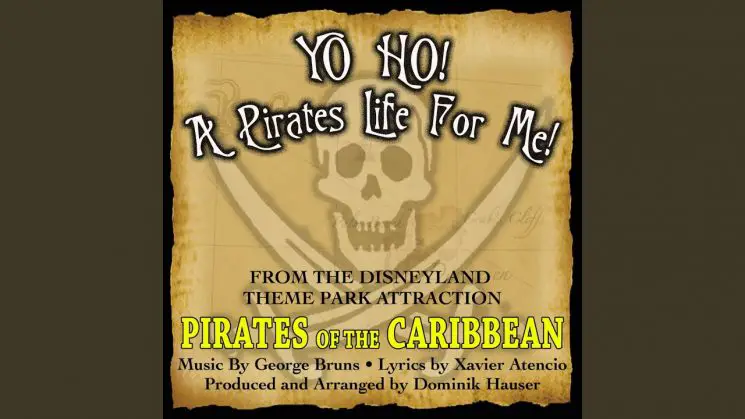 Yo-Ho (A Pirate’s Life for Me) By Disney Studio Chorus Kalimba Tabs