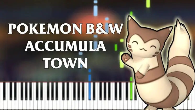 Accumula Town (Furret Walk) Basic – Pokémon Black & White OST Kalimba Tabs