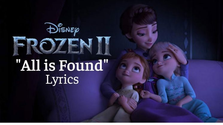 All Is Found (Frozen 2) By Evan Rachel Wood Kalimba Tabs