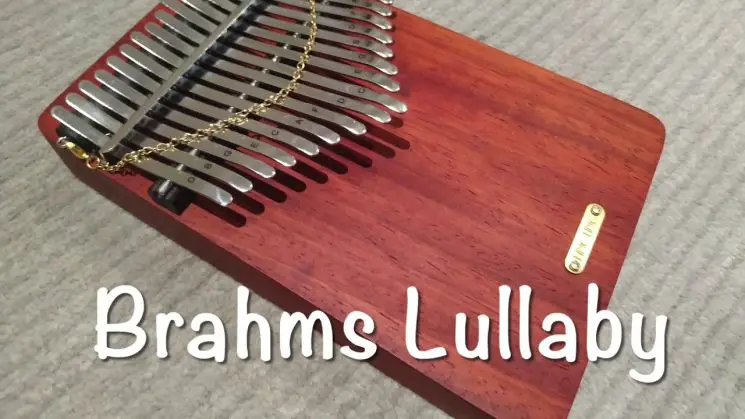 Lullaby (Brahms) By Johannes Brahms Kalimba Tabs