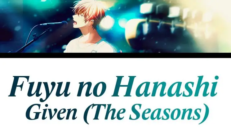 Given (Fuyu No Hanashi) By The Season Kalimba Tabs