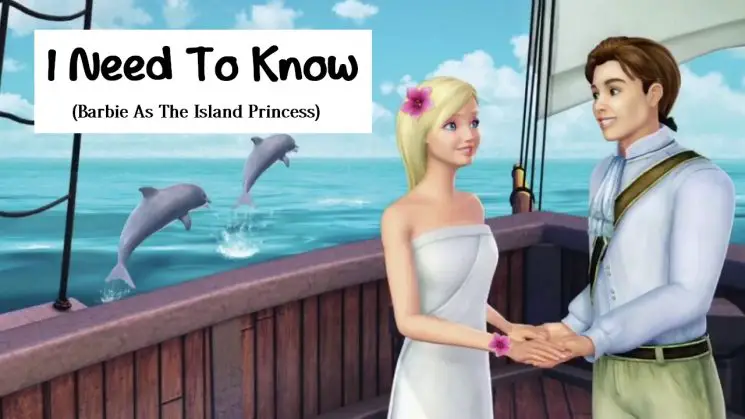 I Need To Know (Barbie As The Island Princess) By Cassidy Ladden Kalimba Tabs
