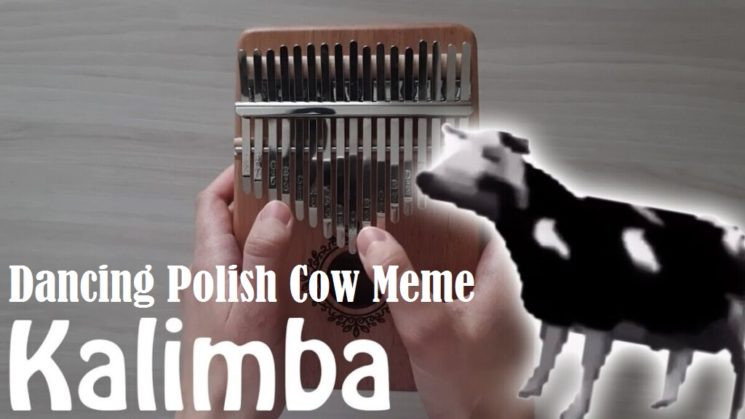 Dancing Polish Cow Meme Kalimba Tabs
