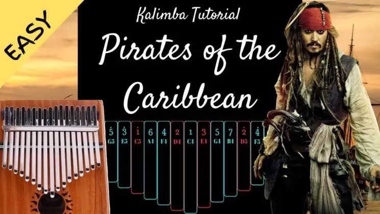 Pirates Of Caribbean (He’s A Pirate) By Klaus Badelt Kalimba Tabs
