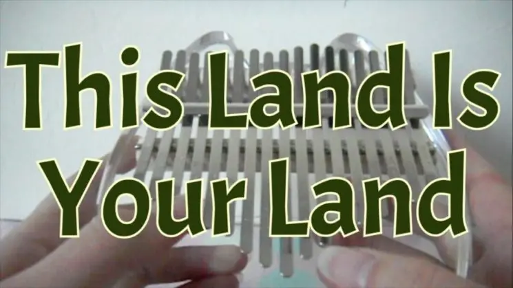 This Land Is Your Land By Woody Guthrie Kalimba Tabs