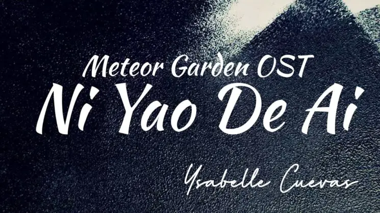 Meteor Garden OST ( Ni Yao De Ai ) By Penny Tai Kalimba Tabs