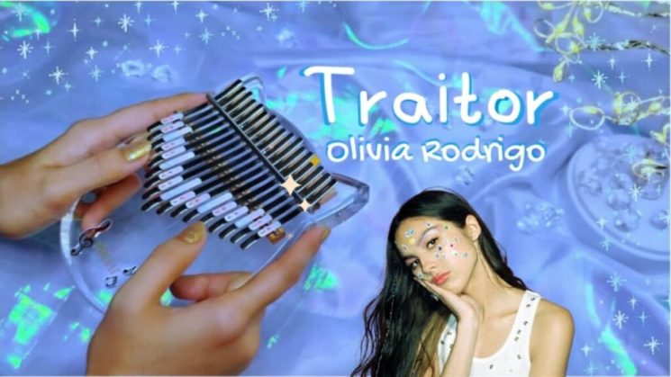 Traitor By Olivia Rodrigo Kalimba Tabs