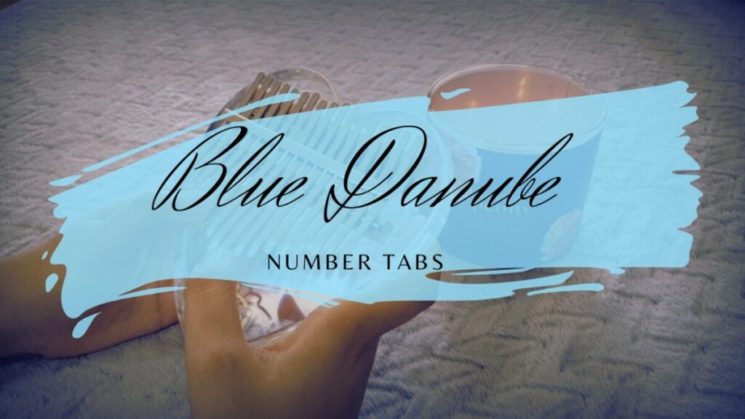 Blue Danube Waltz By Johann Strauss II Kalimba Tabs